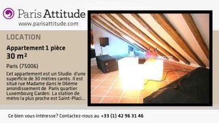 Appartement Studio à louer - Jardin du Luxembourg, Paris - Ref. 2347