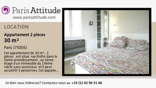 Appartement 1 Chambre à louer - Place Monge, Paris - Ref. 7387