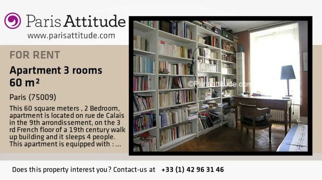 2 Bedroom Apartment for rent - Place de Clichy, Paris - Ref. 6137