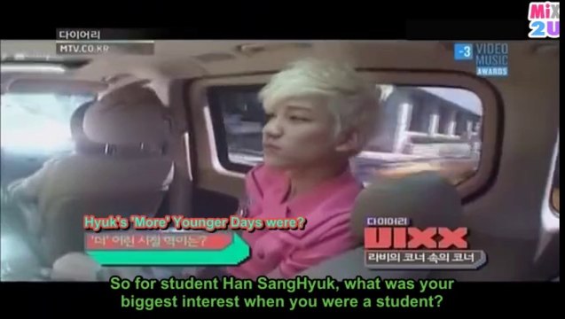VIXX [MTVDIARY] 120912 EP43 (Eng Sub)