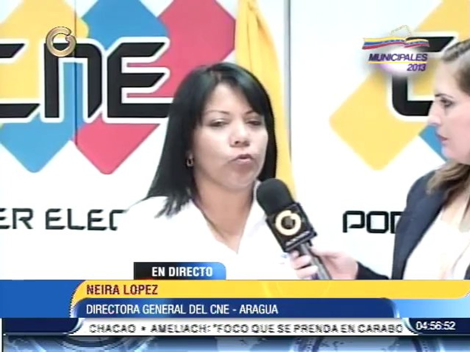 Directora del CNE Aragua: Hemos cambiado 14 máq...