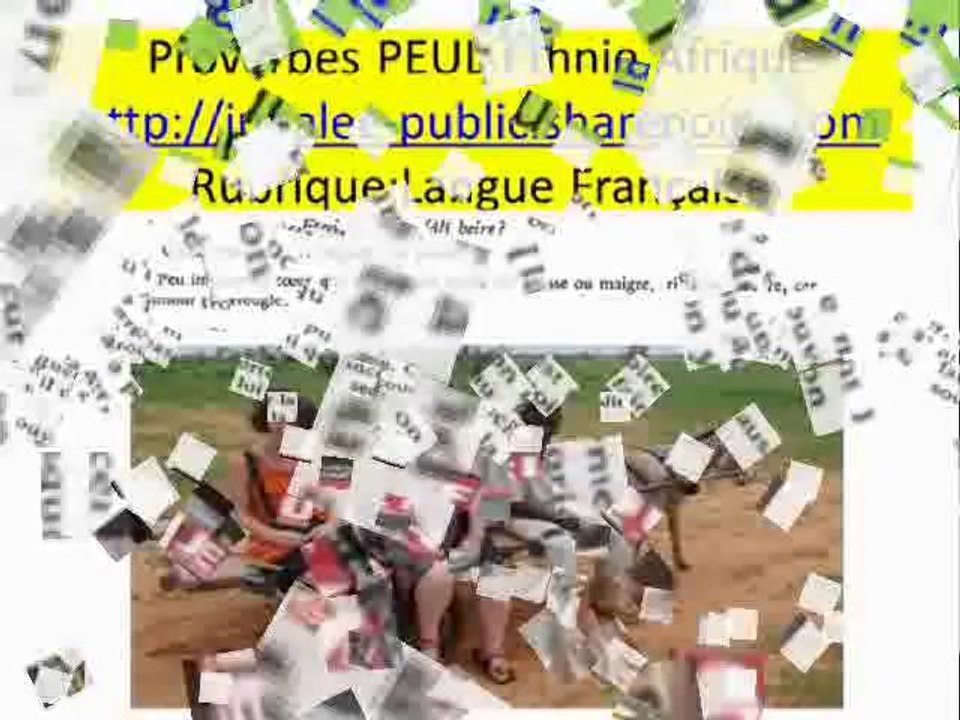 PEUL----LA MINUTE PROVERBES AFRICAINS--EPISODE 1