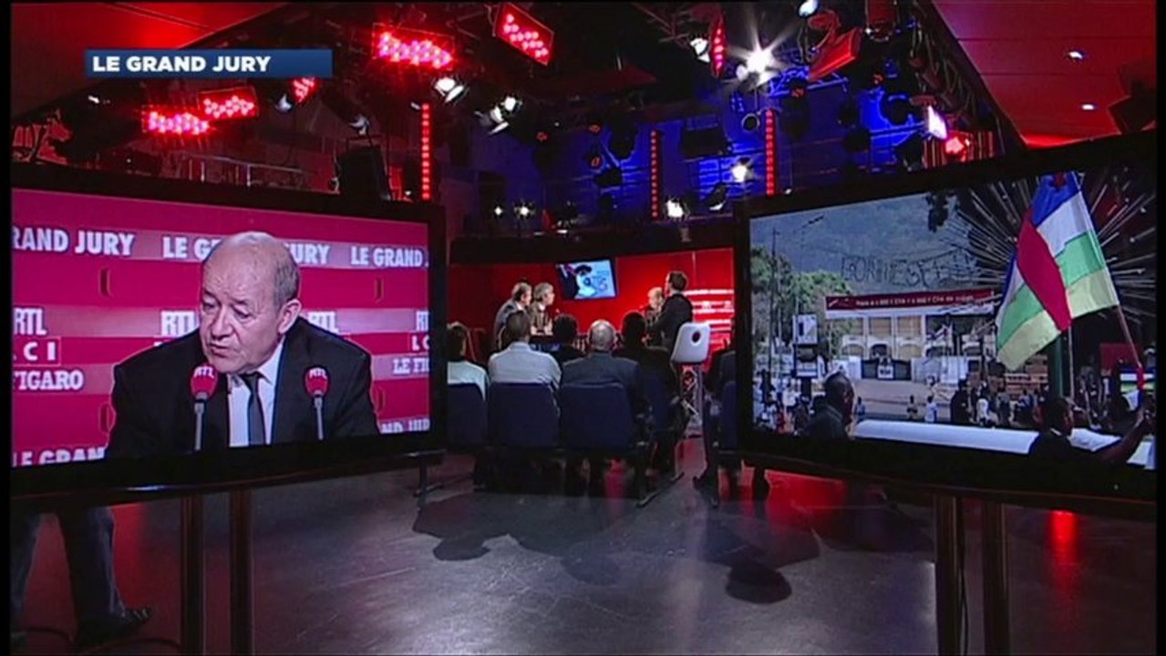 Le Grand Jury du 8 décembre 2013 - Jean-Yves Le Drian - 1ère partie