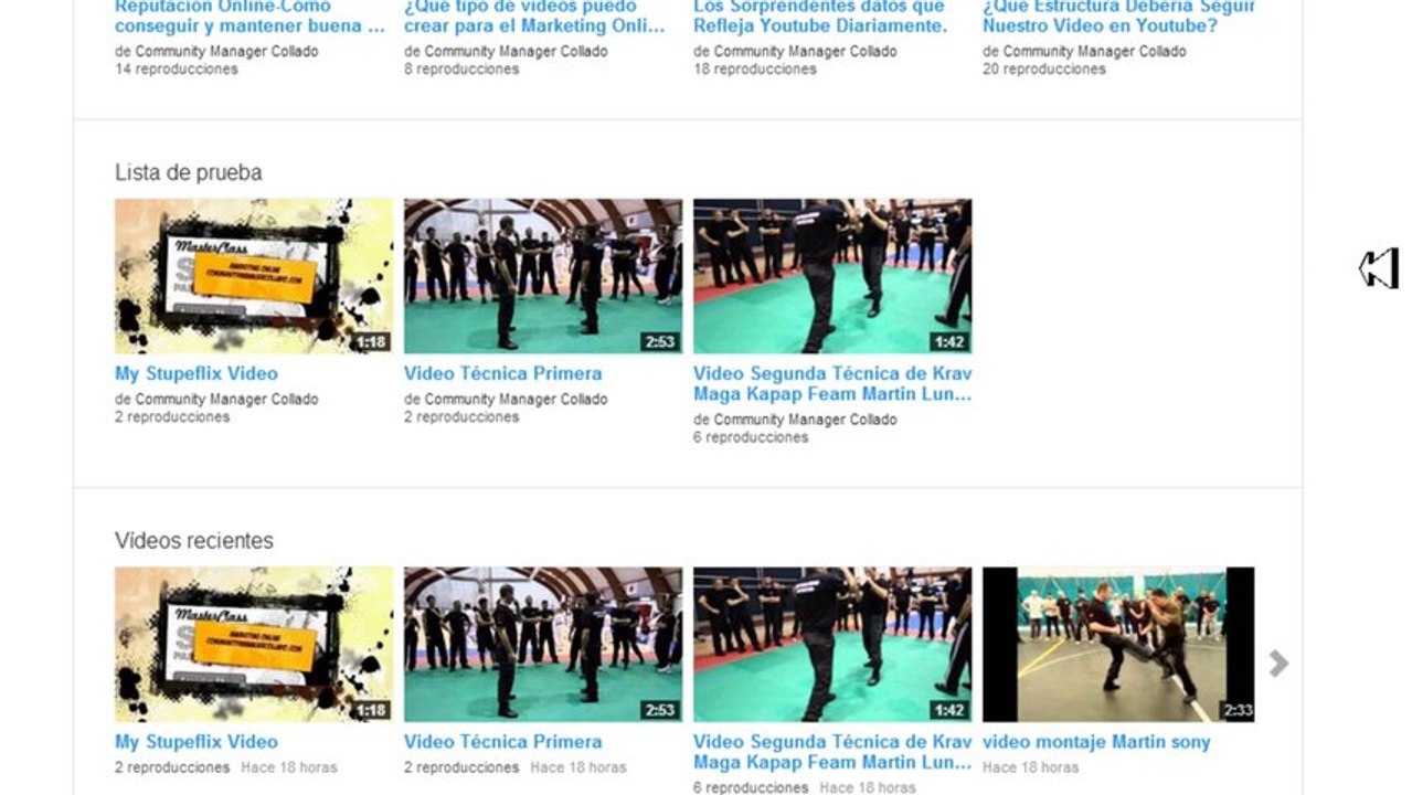 Crear una Lista de Reproducción para Nuestro Canal de Youtube
