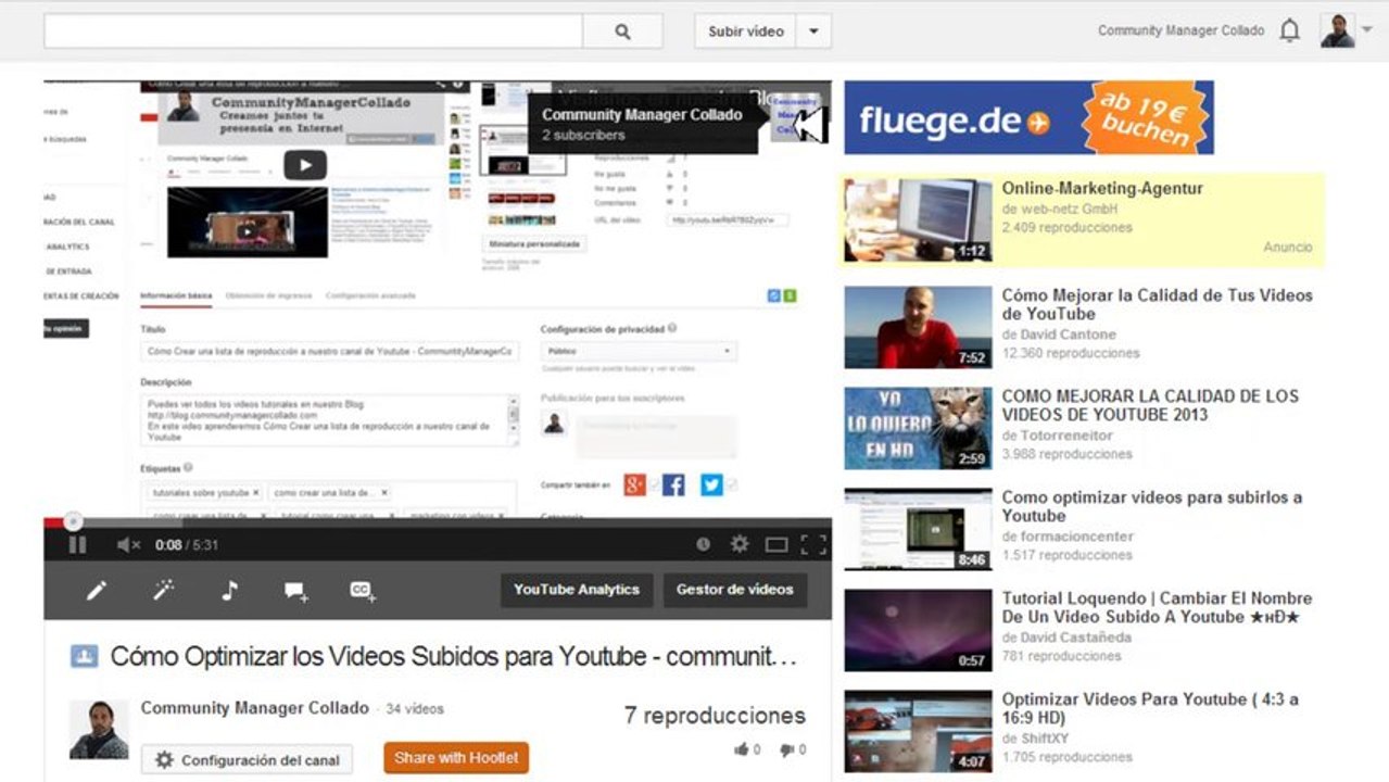 Cómo Poner Anotaciones a los Videos de Yutube