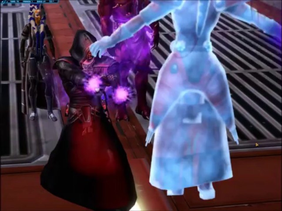 Star Wars The Old Republic : Inquisitor class companion Ashara Zavros Taris-Quesh cinematics