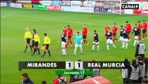 Liga Adelante Mirandés 1 Murcia 1