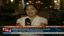 Venezolanos aprovechan últimos minutos para votar