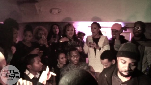 Keri Hilson Celebrates Her Birthday at Krave lounge With Usher, Nelly & More..