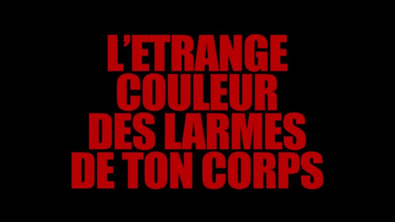 The Strange Color Of Your Body's Tears trailer
