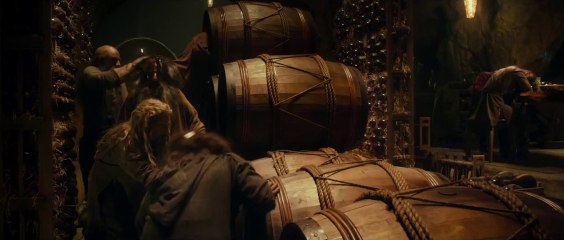 The Hobbit The Desolation of Smaug  - Into The Barrels!