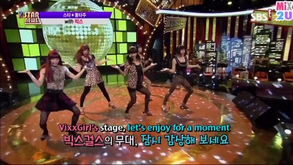 131009 K-Star News Star Montage Vixx Interview (Eng Sub)