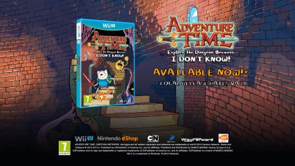 ADVENTURE TIME  EXPLORE THE DUNGEON BECAUSE I DON T KNOW! Wii U Launch Trailer