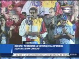 Nicolás Maduro: Reconozco la victoria de cada uno de los alcaldes anunciados por el CNE