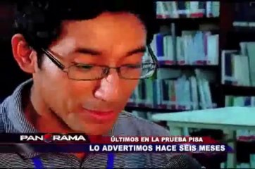 Lo advertimos: el reportaje de Panorama que se adelantó a la prueba PISA