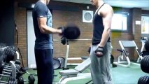 18yo Teen Bodybuilder Monster Blake Gym Workout with Ash and Cocky Muscle Flexing  {MotivationBuild}