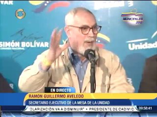 Aveledo: Que el CNE demuestre autoridad dando resultados y repudiando declaraciones de Cabello