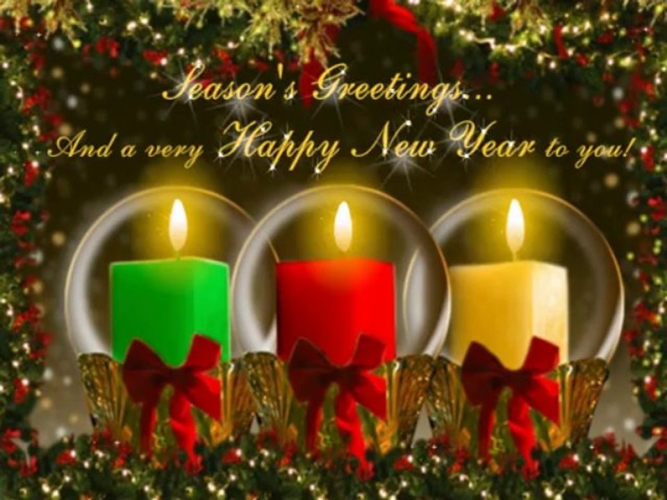 Season's Greetings And Happy Holidays