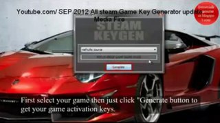 2013 Media Fire All Steam Game KEY Generator Update 2013