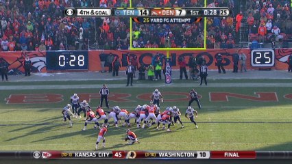Prater, 25-yd FG