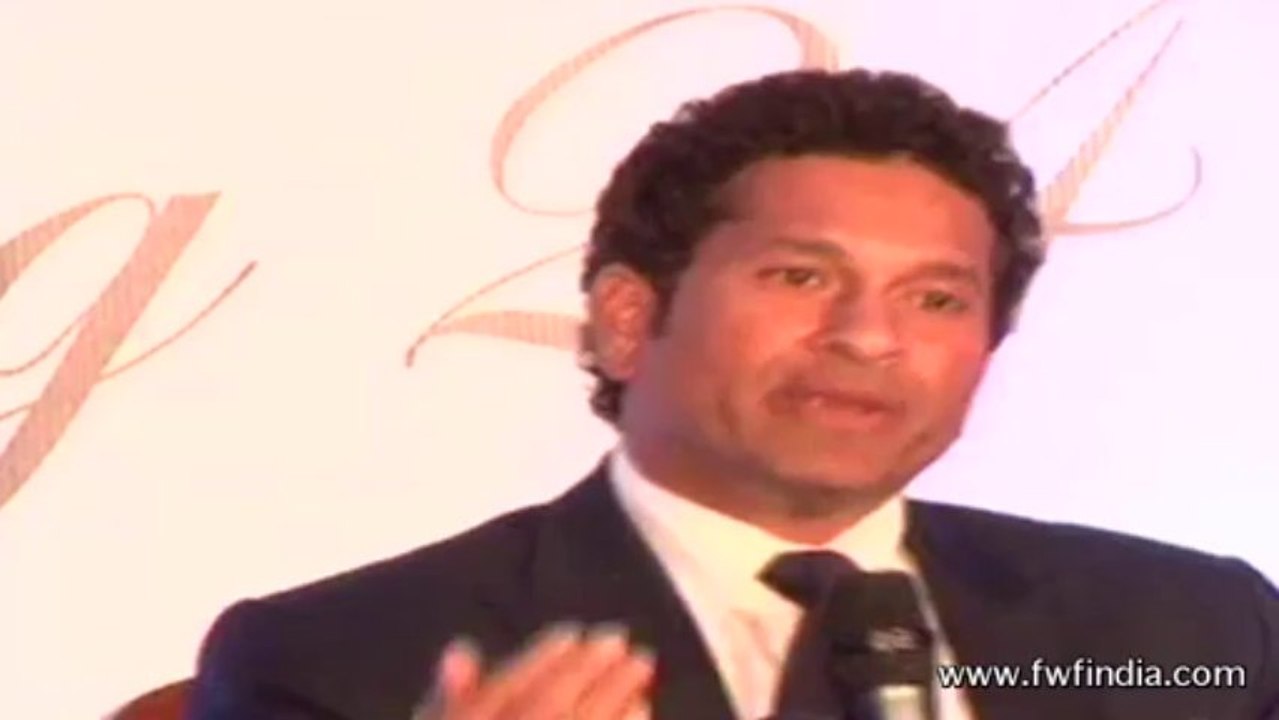SACHIN TENDULKAR PRESS CONFRENCE award