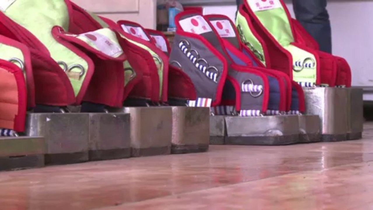 Walk this way, says China's heavy metal shoe maker