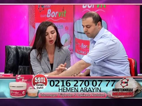 TÜY DÖKÜCÜ KREM ACISIZ AĞRISIZ ETKİLİ ÇÖZÜM NANO BORVİT