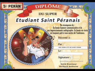 Soirées etudiantes Saint Péranaise