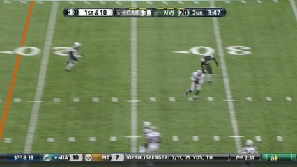 QB McGloin to WR Holmes, 40-yd, pass