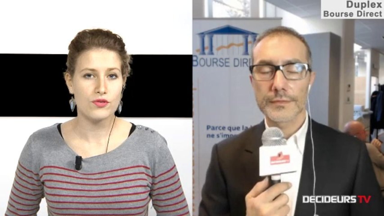 06/12/13 : Les Experts de Bourse Direct dans l'émission "Duplex Bourse" sur Décideurs TV