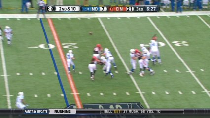 QB Luck to WR Brazill, 19-yd, pass, TD