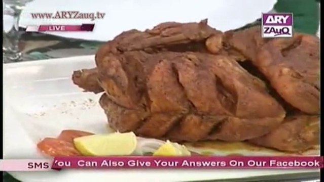 Zauq Zindagi with Sara Riaz and Dr. Khurram Musheer, Rainbow Cake, Lahori Charga & Baoli Handi, 9-12-13