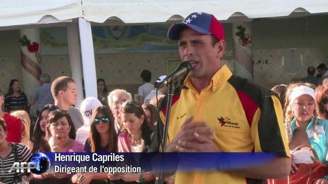 Capriles vote pour les municipales au Venezuela