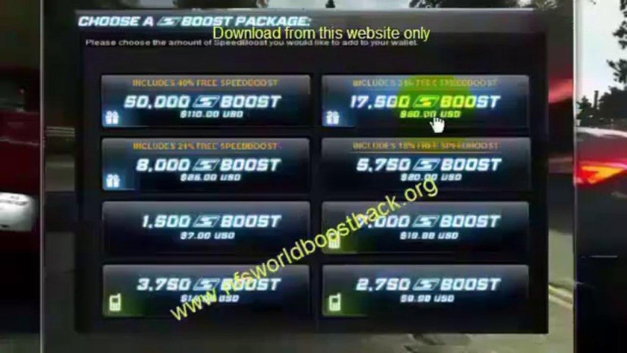 Amazing NFS WORLD Super HACK And BOOST (Download No Survey) Need For Speed World Hacks