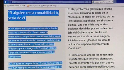Rajoy en El País: 'El Estado del Bienestar es un logro irrenunciable'