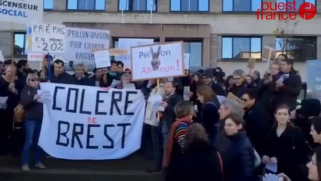 Manif´ profs de préparer rectorat Rennes