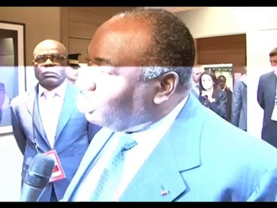 Série d'audience du Président Ali Bongo Ondimba lors du Sommet de l'elysée