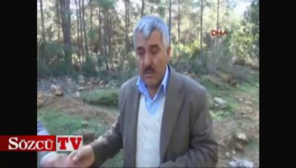 Mazot hırsızını delik bidon yakalattı