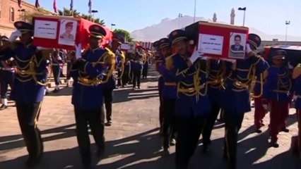 Mass funeral for 52 people killed in Yemen