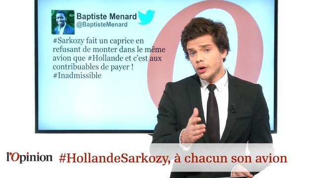 #tweetclash : #HollandeSarkozy, à chacun son avion