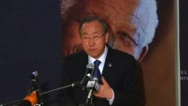 Ban Ki-moon reflects on Mandela's 'mighty life'