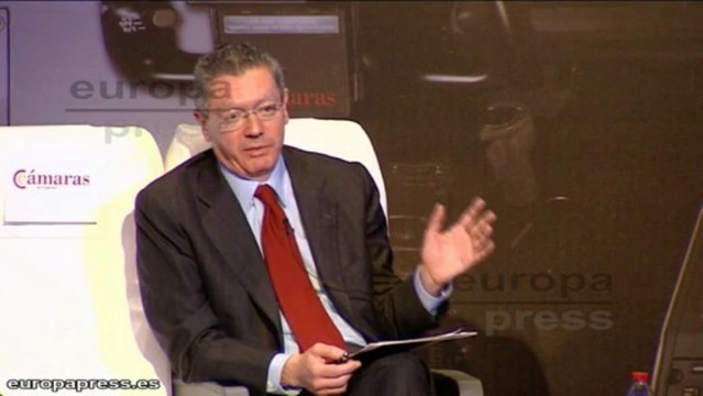 Gallardón: Las cámaras de comercio pueden ser mediadores