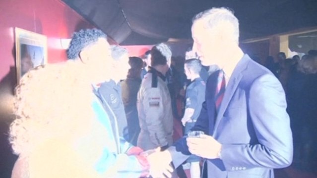 Prince William shows support for British armed forces