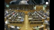 El Parlamento sudafricano rinde homenaje a Mandela