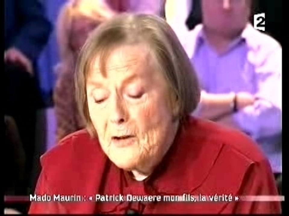 Mado MAURIN  chez Laurent RUQUIER - 01