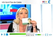 Faux-tracts à Hénin-Beaumont - Les aveux de Marine Le Pen (France 3)