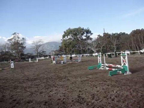 Paoma et moi le 8/12/13 en concours au HDS