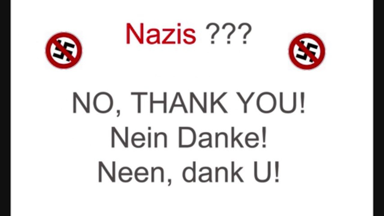 Nazis? No thanks!