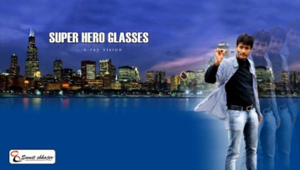 Super Hero Glasses (Blue) by Sumit Chhajer - Magic Trick