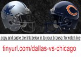 Dallas Cowboys vs Chicago Bears watch online Live Stream free